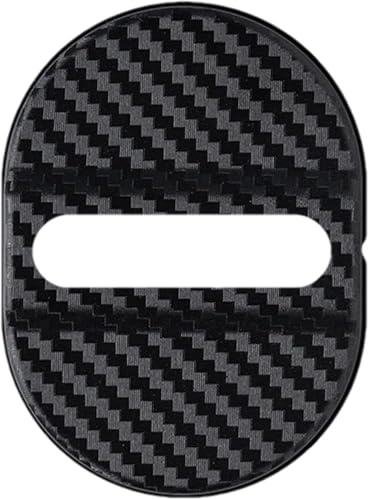 WENINETIES 4 Pièces Couvercle Serrure Porte Voiture pour Renault 5 E-Tech (R5) 2024-2025, Silicone Protection pour Serrure Porte Cache Verrou Porte