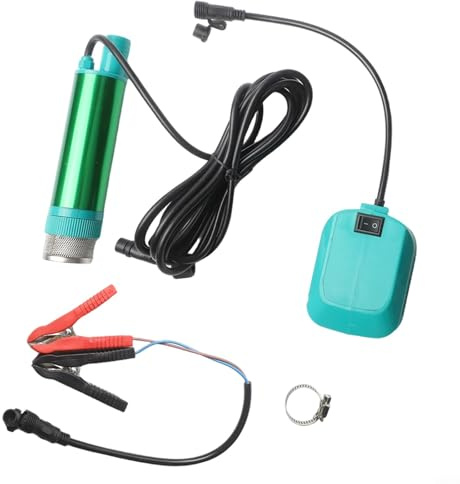 Fuel Transfer Pump for MT 18V Lithium, 2.4m Cordless Submersible Pump 38mm, 40-60 L/min 24V Oil Diesel Water Pump Compatible with BL1840 BL1860(Pump)