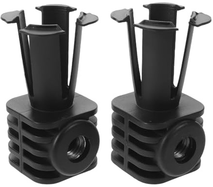Alipis Kit di Fissaggio per Wc Sospeso Bulloni e Viti in Plastico e Metallo, Design Anti-allentamento, Compatibile Orinatoi e Wc a Muro per Ristrutturazioni Bagno