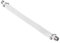 HAMA Cavo SAT F/SAT F, 0,2 metri, bianco, piatto, 1 stella