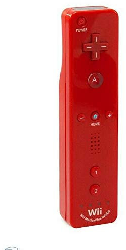 Nintendo - Ac wii mando remoto plus rojo ( funcion motion)