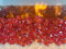 Efydis 018 Dekosteine, für Kamine, Rot