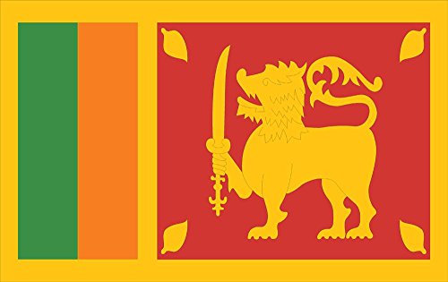Allied Flag Outdoor Nylon Sri Lanka United Nation Flag, 4 by 6-Feet
