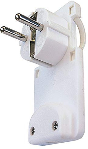 Poly Pool PP0454 Spina SPAZIOZERO Standard Franco-Tedesco 16 A Schuko Salvaspazio Bianca