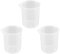 Othmro 50ml Plastic Measuring Jug, Small Measuring Cup Transparent Liquid Container Graduated Beaker for Baking Cooking Kitchen Lab Measure Tool 6pcs