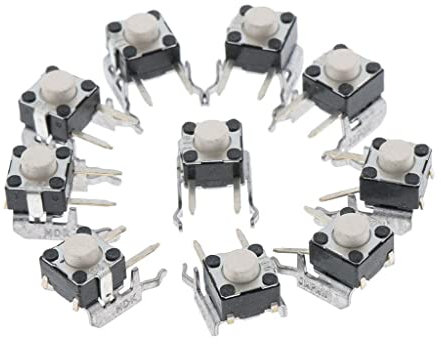 Shiwaki Per Microsoft Xbox 360 One Controller LB / RB Pulsanti Interruttori Tattili Interruttore - Bianca