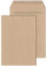KK Verpackungen® Versandtaschen in DIN C4 | 1000 Stück, 229x324 mm, Selbstklebende Briefumschläge ohne Fenster | Kuverts in Braun