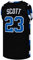 Herren Basketball-Trikots #23 Nathan Scott Film Sport Trikot Shirts, Schwarz, 3X-Groß