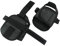 2PC anti-dérapant chaussures de contrainte de fauteuil roulant sangles de fixation réglables support de retenue de chaussure de sécurité empêcher les pieds de glisser des pédales de fauteuil roulant