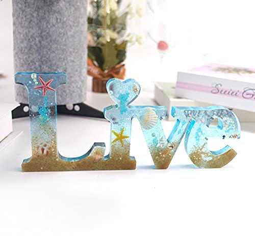 MOUMOU DIY Crystal Epoxy Resin Mold Christmas Santa Letters Listing Dekoration Silikonform Für Harz