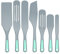 To encounter Silicone Spurtles Set, 7 Piece Nonstick Spurtle Kitchen Utensils, Silicone Spatula, Heat Resistant Spurtle for Salad Stir, Cake Make and Pan-Fried Steak
