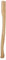 12.5 in Long Axe Handle Shaft Replacement Solid Wooden Beech Wood (32 cm)