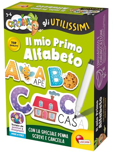 Lisciani Spiele - Carotina I nützlich, Mein erstes Alphabet