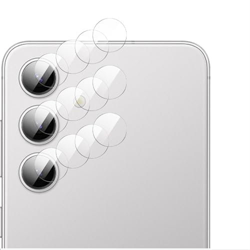 GIOPUEY [Super Sottile 4 Pezzi Pellicola Fotocamera Compatibile con Samsung Galaxy S24 Plus, HD Vetro Temperato [Resistente ai Graffi] Protezione Fotocamera per Samsung Galaxy S24 Plus