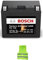 Compatible avec Yamaha FZ6 Fazer, Abs, S2 (RJ07/RJ14) 600 année 2004 al 2008 Batterie Bosch FA110 YT12B-4=YT12B-BS SCELLÉE DÉJÀ CHARGÉE PRÊT À l'emploi Batteries 10 AMPÈRE 12 Volts 150X70X130