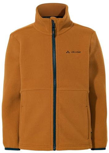 VAUDE Kinder Fleece Jacke Kids Pulex Jacket II, warm, weich, pflegeleicht und schnelltrocknend, silt brown, 92