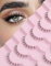Onlyall Untere Wimpern Bottom Wimpern Falsche Lower Wimpern Künstliche Wimpern 7 Paar Bottom Lashes-R3