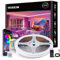 Led Strip 20m, Bluetooth RGB Farbwechsel Streifen, Mit Fernbedienung App, Dimmbar Sync Musik Segmentcontrol, Band Selbstklebend Beleuchtung Für Schlafzimmer/Decke/Schrank/Party Ornament