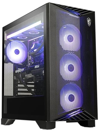 MSI Aegis ZS2 Gaming Desktop: AMD Ryzen R9-7900X, GeForce RTX 4070 Super, 32GB DDR5, 2TB M.2 NVMe, Liquid Cooling, 80+ Gold Power Supply, WiFi 6E, Keyboard and Mouse, Compatible with
