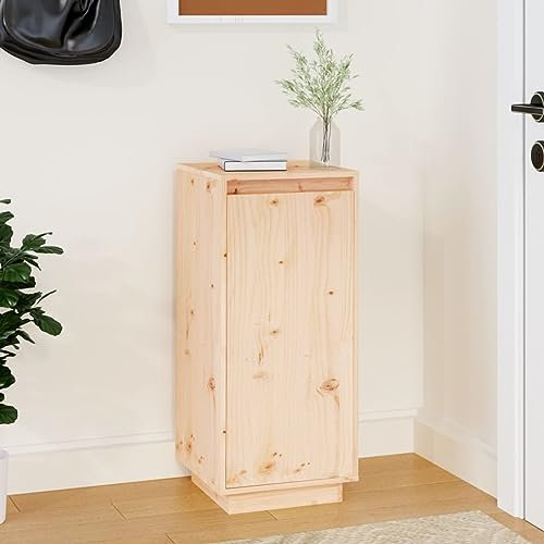 Sufrk Schuhschrank 35x35x80 cm Massivholz Kiefer Schuhschrank Schmal Hoch Folding Cabinet