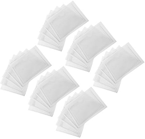 KITANDOVE 50 Stück Selbstklebende Etikettenhüllen Transparente Kartenbeutel Mit Kleben Kleine Behälteretiketten Für Dokumente