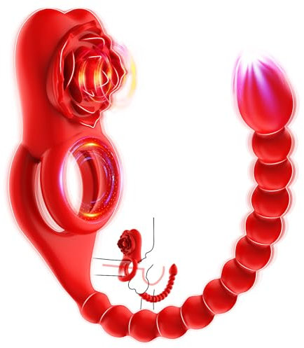 Analvibratoren für Mann Prostata Stimulation Männer mit Penisring Vibrationen Analplug für männer Sex Spielzeug für die Männer Anal Vibrator Anal dildo Anal Plug Buttplug für Paare Sexspielzeugs