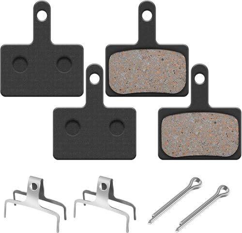 TOPBELIEF 2 Paar Cube Bremsbeläge Fahrrad Scheibenbremsbeläge Mountainbike Bremsbeläge für Shimano M315 M355 M375 M416 M446 M447 M475 M515 M525 M575 C501 C601 T615 T675 B01 B01S