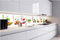 Dimex Küchenrückwand Folie Selbstklebend GEWÜRZ 420 x 60 cm | Klebefolie - Dekofolie - Spritzschutz für Küche | Made in EU