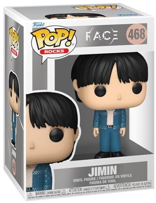 Funko Pop! Rocks: Jimin - (Like Crazy) - BTS - Vinyl-Sammelfigur - Geschenkidee - Offizielle Handelswaren - Spielzeug Für Kinder und Erwachsene - Music Fans - Modellfigur Für Sammler und Display