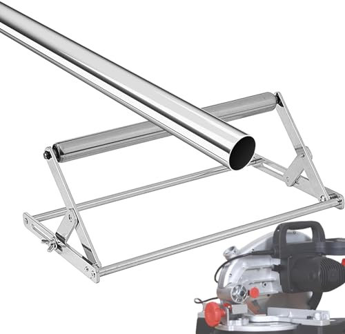 Gehrungssägenständer - Stabiler Arbeitstisch, Verstellbare Verlängerungen, Klappsägebock | Tragbare Schneidewerkbank Powers Werkzeugständer, Präzisions-Holzbearbeitungs-Stützrahmen Werkstattbau für