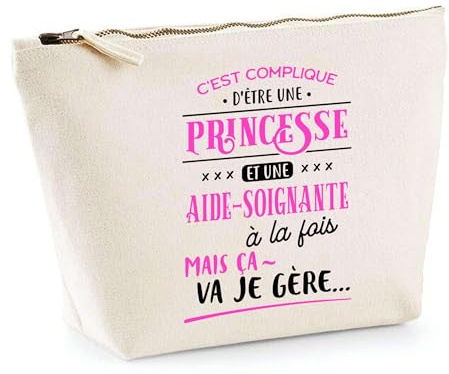 Otshirt Cadeau Princesse et Aide-Soignante | Idée Petite Amie Copine Collègue Maman Noël Anniversaire Fête des Mères