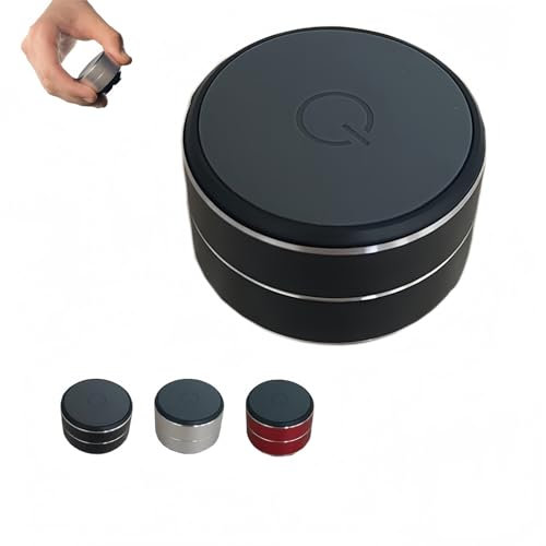 Buzzgo Speaker, Buzzgo Echo Speaker, Bluetooth Mini Speakers Bone Conduction, with Stereo Bass & Suction Cup, Portable Wireless for Shower, Outdoor & Travel (Black)