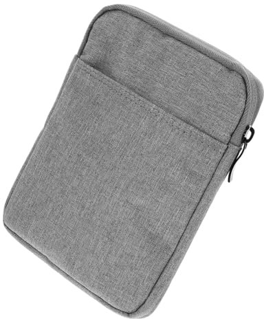 Yardenfun Étui Liseuse 6 Pouces Étanche Gris Housse De Protection Anti-Rayures pour Ebook Pochette De Transport Polyvalente pour Lecteur Numérique