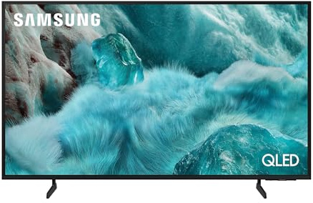 Samsung QLED Q7F 4K Smart TV 55 con visione AI, volume di colore 100% con Quantum Dot, HDR10+, processore Q4 AI, One UI Tizen, Wi-Fi, Bluetooth 5.3 e Motion Xcelerator