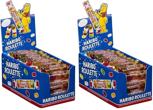 Haribo Roulette 50 Rollen, 1.25 kg (Packung mit 2)