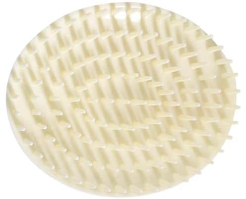 Outanaya Kopfhautmassagebürste für Shampoo und Dusche aus Kunststoff Revitalisiert die Kopfhaut und Massiert das Haar Beige Haarwaschbürste für Nasse und Trockene Anwendung