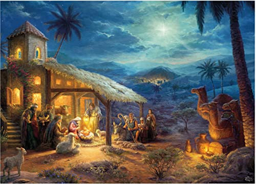 Ceaco - Thomas Kinkade – Urlaub – Krippe – 1000 Teile Puzzle