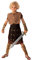 Bristol Novelty CC670 Costume de Guerrier pour Enfant, Taille L