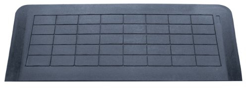 Aidapt Rubber Threshold Ramp 1270x460mm No Fixing Required,Kerbs,Doorways,Split Level Rooms,Wheelchair,Scooter,Rollator,Walking Frame,Disability Access Ramp,Non-Slip,Cut to Size,Durable,Hard Wearing