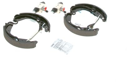 Bosch KS664 Kit Super Pro - Rear drum brake kit - 1 pre-assembled set, 2 wheel brake cylinders, 4 brake shoes