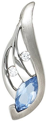 Jobo Damen-Anhänger aus 925 Sterling Silber mit Zirkonia