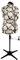 Sewing Online Verstellbare Schneiderpuppe Hollyhock Grau 8-Teilige | Groß (L) [Größe EUR 48 bis 50]