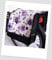 Kinder-Fahrradtasche Joy Satteltasche Gepäckträgertasche Fahrradtasche 2 x 5 Liter Farbe: 31 Owl 4 lila-Creme