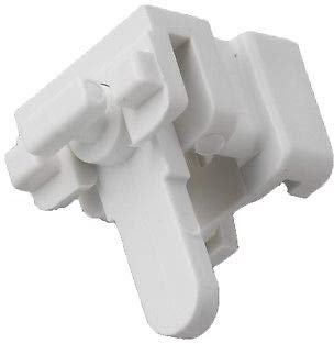 Genuine SWISH ® Leverlock Contract packed Brackets, for Deluxe, Superluxe, Supreme Cord and Supreme Glide, (Pack of 5) White