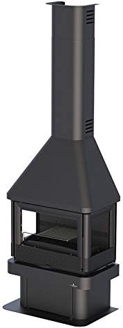 CHIMENEA DE LEÑA BRONPI MODELO LISBOA 3 CARAS