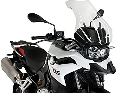 Puig 9770W Tourenscheibe Plus optimierte Aerodynamik, Transparent