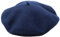JOYHY Herren Unifarbe Wolle Künstler Französischer Baskenmütze Barette Hut Navy blau