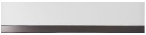 Küppersbusch CSV 6800.0 Vakuumierschublade + ZV 8022 Glasfront Weiß + Designleiste Black Chrome