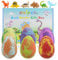 Smlper Bath Bombs for Kids with Surprise Inside, 6 Pcs Dino Egg Handmade Natural Fizzy Bath Bombs Dinosaur Toys for Girls Boys Christmas Birthday Easter Gift Set (6 * 130g) (Dinosaur Toys-6PCS)