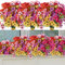 ALAGIRLS Kunstblumen für Draußen, 6 Farben UV-beständige Pflanzen Plastik Blumenstrauß Blumen, 12 Stück Künstliche Violett Blumen für Aufhängen Hausgarten Veranda Fenster Hochzeits Deko,Mehrfarbig